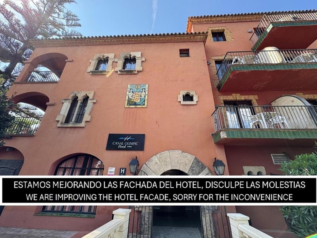 Hotel Canal Olimpic Castelldefels Buitenkant foto